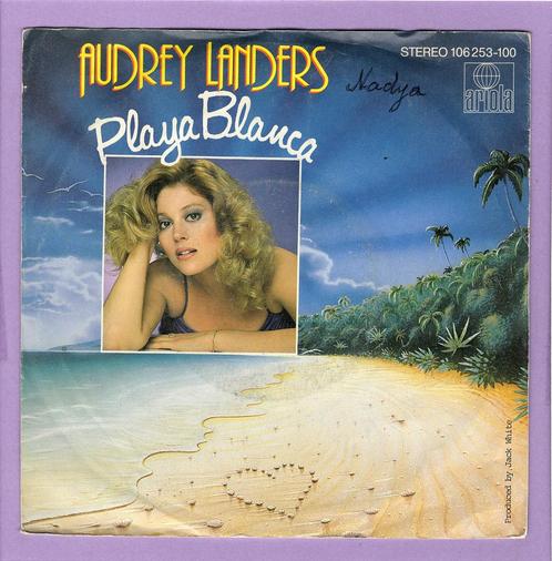 Audrey Landers – Playa Blanca / Happy Endings (1-7-Vin..., Cd's en Dvd's, Vinyl Singles, Verzenden