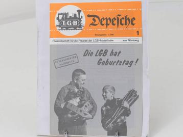 LGB Depesche NR 1 Unveränderter Nachdruck (Boeken en CDDVD beschikbaar voor biedingen