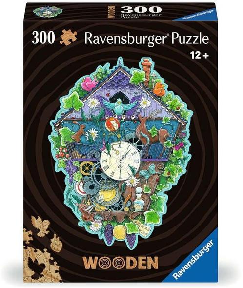 Cuckoo Clock Houten puzzel (300 stukjes) | Ravensburger -, Kinderen en Baby's, Speelgoed | Houten speelgoed, Nieuw, Verzenden