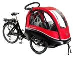 elektrische bakfiets e-bike Hond - Kind - Bedrijf - Cargo, Fietsen en Brommers, Fietsen | Bakfietsen, Nieuw, Huif