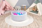 Ballenbak 90 x 40 cm - met 150 ballen - wit, blauw, roze, Kinderen en Baby's, Speelgoed | Babyspeelgoed, Nieuw, Ophalen of Verzenden