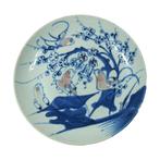 Antiek Chinees keramieken bord - 1920/30, Antiek en Kunst