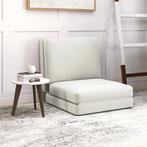 TRUUSK Vloersofa 3-in-1 Opvouwbaar Slaapbank Met Fluweelacht, Huis en Inrichting, Verzenden, Nieuw