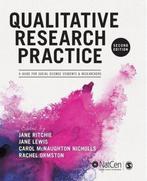 Qualitative Research Practice | 9781446209127, Verzenden, Nieuw