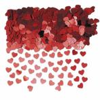 Rode glimmende hartjes confetti - Confetti, Ophalen of Verzenden, Nieuw