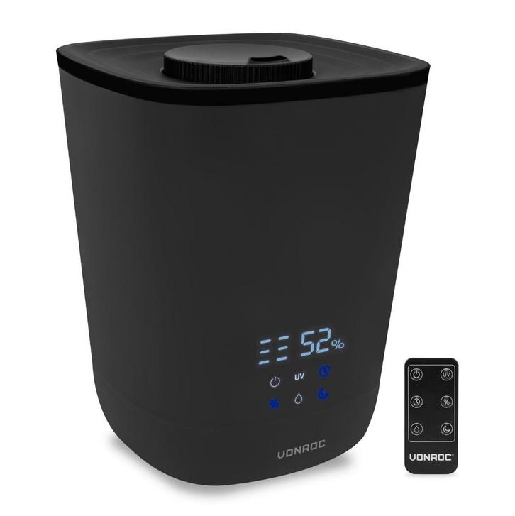 VONROC Luchtbevochtiger 4,5 liter - ultrasoon -, Witgoed en Apparatuur, Luchtbehandelingsapparatuur, Nieuw, Verzenden