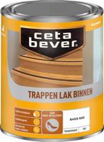 CetaBever Trappenlak Binnen - 750ml - Alle Transparante Kleu, Doe-het-zelf en Verbouw, Verf, Beits en Lak, Verzenden, Nieuw