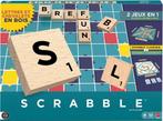 Mattel Games Scrabble - Met Houten Blokjes - Franse Editie, Hobby en Vrije tijd, Gezelschapsspellen | Bordspellen, Verzenden, Nieuw