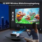 Nieuwe beamer, Full HD 1080p projector, WiFi Bluetooth mini, Verzenden, Zo goed als nieuw