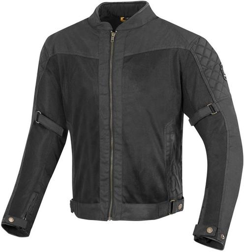 Merlin Chigwell Lite Zwart Wax Motorjas, Motoren, Kleding | Motorkleding, Heren, Nieuw met kaartje, Jas | textiel, Verzenden