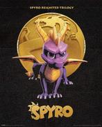 Poster Spyro Golden Dragon 40x50cm, Verzamelen, Verzenden, Nieuw, A1 t/m A3