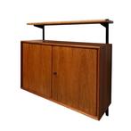 Kabinet - Teak, fineer - Scharnierende commode RT Möbel