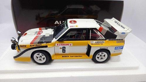 Autoart 1:18 - Modelauto - Audi Sport Quattro S1 Montecarlo, Hobby en Vrije tijd, Modelauto's | 1:5 tot 1:12