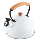 Florina Natura Line fluitketel RVS mat wit 2.3 Liter - ook, Ophalen of Verzenden, Nieuw