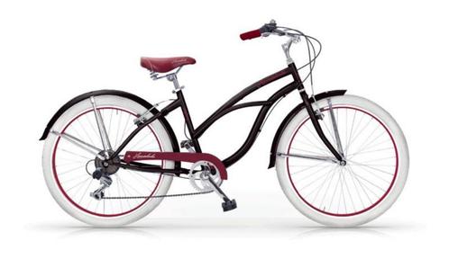 MBM HONOLULU cruiser zwart 26 inch, 6 versnellingen, Fietsen en Brommers, Fietsen | Dames | Damesfietsen, Nieuw, Verzenden