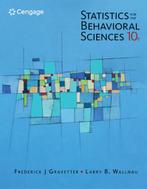 Statistics for the Behavioral Sciences 9781305504912, Verzenden, Gelezen, Frederick Gravetter
