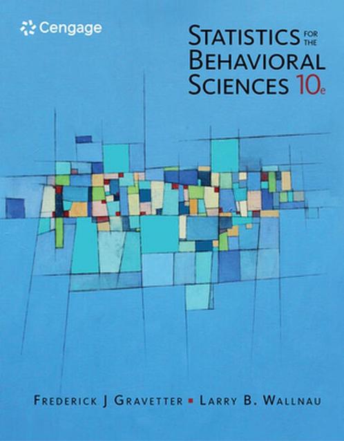 Statistics for the Behavioral Sciences 9781305504912, Boeken, Overige Boeken, Gelezen, Verzenden