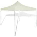 Partytent inklapbaar 3x3 m crme (3x3 meter) (Partytenten), Verzenden, Nieuw, 2 meter of meer, Partytent