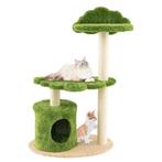 2dekans | coast Kattenboom - ktabpaal - 97 cm - groen, Dieren en Toebehoren, Katten-accessoires, Ophalen of Verzenden, Zo goed als nieuw