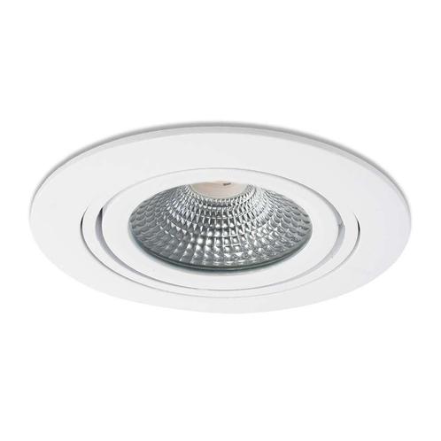 Ledisons LED-inbouwspot Mezzano wit 5W dimbaar, Huis en Inrichting, Lampen | Spots