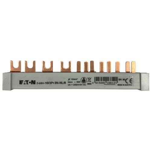 Eaton aansluitkam 3-fase, aardlek 4-P naar 4 groepen max, Doe-het-zelf en Verbouw, Elektra en Kabels, Nieuw, Ophalen of Verzenden