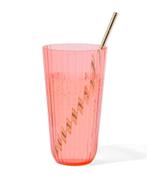 HEMA Glas 15cm kunststof koraal, Huis en Inrichting, Keuken | Servies, Verzenden, Nieuw