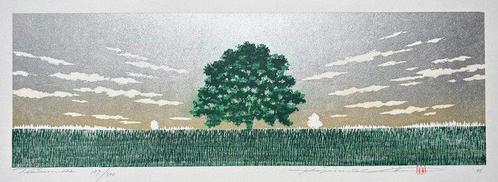 Tree Scene 122 - Limited edition 159/300 - Hajime Namiki, Antiek en Kunst, Antiek | Overige Antiek