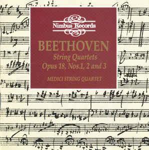 cd - Ludwig van Beethoven - String Quartets Opus 18 Nos...., Cd's en Dvd's, Cd's | Overige Cd's, Zo goed als nieuw, Verzenden
