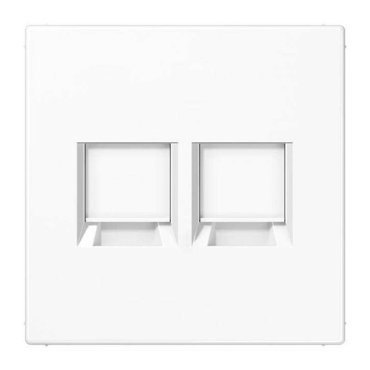 Jung Inzetplaat Schakelmateriaal - LS1969-2WEWW, Doe-het-zelf en Verbouw, Elektra en Kabels, Overige typen, Nieuw, Verzenden