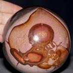 Polychrome jaspis bol - Topkwaliteit - Hoogte: 100 mm -, Verzamelen, Mineralen en Fossielen