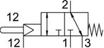 Festo 3/2 NC Monostabiele Stang Aangedreven Ventiel G1/4, Doe-het-zelf en Verbouw, Verzenden, Nieuw