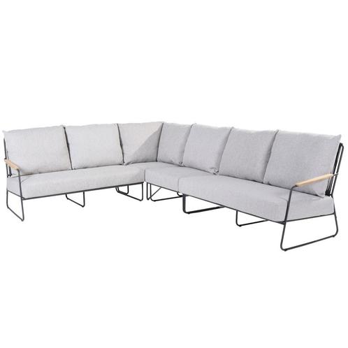 Balade hoek loungeset 4 delig antraciet 4 Seasons Outdoor, Tuin en Terras, Tuinsets en Loungesets, Nieuw, Ophalen of Verzenden