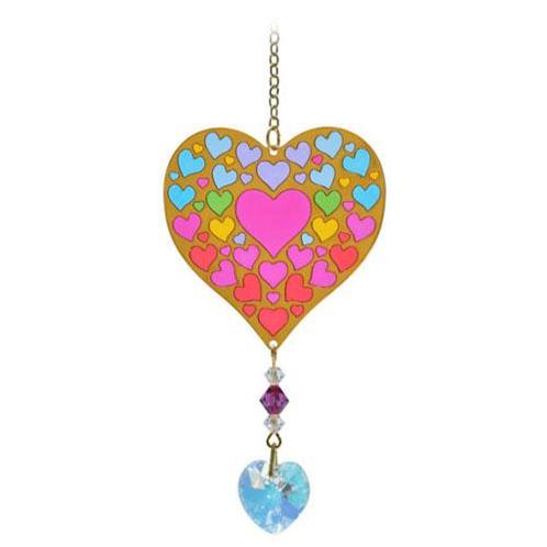 Suncatcher/Zonvanger/Zonnevanger - Hart Regenboog - Crystal, Huis en Inrichting, Woonaccessoires | Overige, Nieuw, Ophalen of Verzenden
