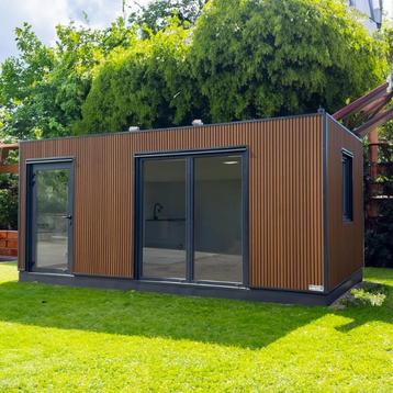 Prefab chalet - Milaan 6x3 unit - Kant en klaar! OP=OP beschikbaar voor biedingen