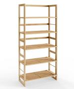 Opbergrek Öland Bruin Hout 136x58x27cm (Badkamer, Interieur, Verzenden, Nieuw
