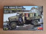 MiniArt 35380 G7107 US Army cargo truck 1:35, Hobby en Vrije tijd, Modelbouw | Auto's en Voertuigen, Verzenden, Nieuw