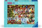 Disney - Snow Globes Puzzel (1000 stukjes) | Ravensburger -, Hobby en Vrije tijd, Denksport en Puzzels, Verzenden, Nieuw