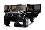 Mercedes-Benz EQG G-Wagon ///AMG,zwart paint,BT,FM,leder,RC, Kinderen en Baby's, Speelgoed | Buiten | Accuvoertuigen, Ophalen of Verzenden