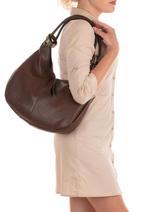 2dekans | Anna Morellini ALBA Italiaanse Leren Shopper –, Ophalen of Verzenden, Zo goed als nieuw, Bruin