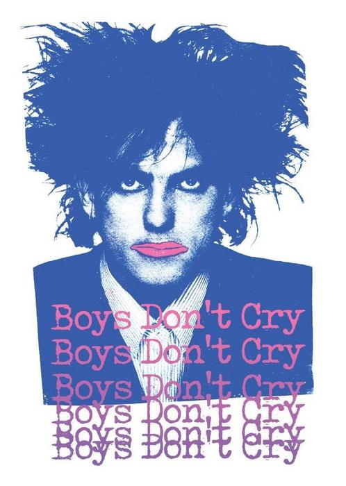 Posters - Poster Cure, The - Boys Dont Cry, Verzamelen, Muziek, Artiesten en Beroemdheden, Zo goed als nieuw, Verzenden