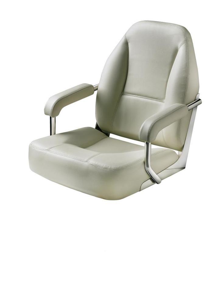 Vetus stuurstoel Master wit (grijswit), Watersport en Boten, Accessoires en Onderhoud, Interieur en Kussens, Nieuw, Ophalen of Verzenden