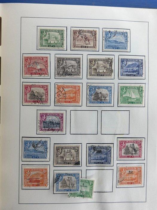 Britse koloniën in Azië 1854/1973 - Verzameling in een, Postzegels en Munten, Postzegels | Europa | UK