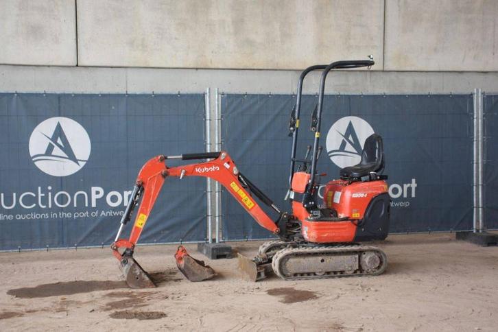 Veiling: Minigraver Kubota K008-3 Diesel 7.5kW 2021, Zakelijke goederen, Machines en Bouw | Kranen en Graafmachines, Graafmachine