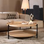 50% Korting: Salontafel Rio Ø90 cm blank eiken, Huis en Inrichting, Tafels | Salontafels, Ophalen, Scandinavisch, Japandi, Landelijk, Modern