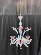 Kroonluchter - Fiore - Muranoglas - 6 luci, Antiek en Kunst, Antiek | Lampen