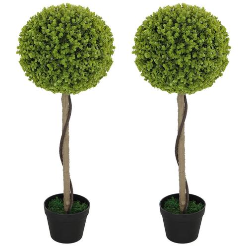 TRUUSK Set Van 2 Kunstmatige Eucalyptus, 90 Cm Kamerplant, K, Huis en Inrichting, Woonaccessoires | Kunstplanten en Kunstbloemen