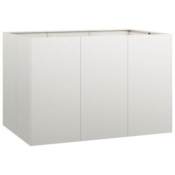 Plantenbak RVS 120x80x80 | Retourdeal | 56%, Tuin en Terras, Bloembakken en Plantenbakken, 60 cm of meer, 100 cm of meer, Rechthoekig