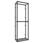 Haardhout opslag Falun Duo | Zwart 26.9 mm | Vloer | DIY van, Tuin en Terras, Haardhout, Ophalen of Verzenden