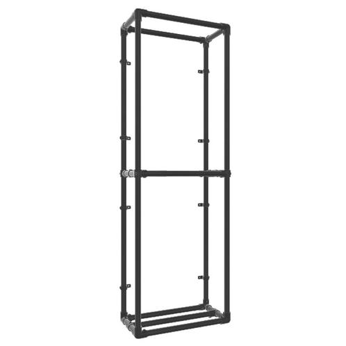 Haardhout opslag Falun Duo | Zwart 26.9 mm | Vloer | DIY van, Tuin en Terras, Haardhout, Ophalen of Verzenden