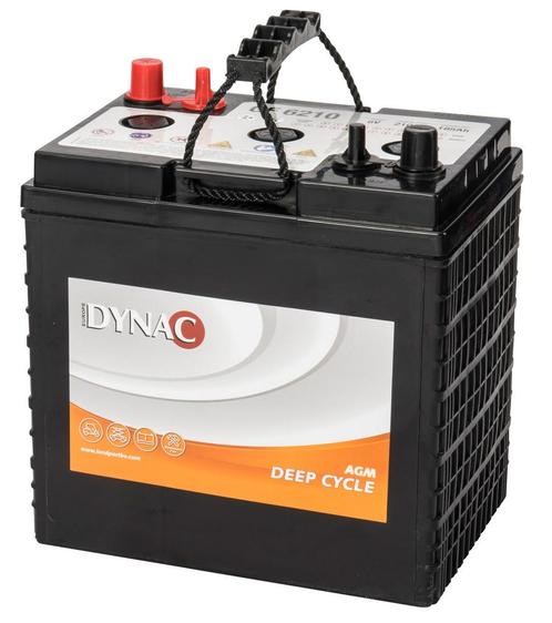 Dynac Deep Cycle accu 6 volt 213 ah Type GF 6210 AGM, Zakelijke goederen, Machines en Bouw | Heftrucks en Intern transport, Ophalen of Verzenden